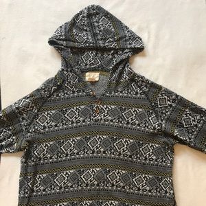 Men’s Koto Tribal Printed Light Hooded Pullover